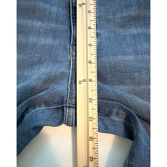 J. Jill Denim Boyfriend Straight Leg Ankle Jeans Women's Size 12 Regular - Picture 10 of 11